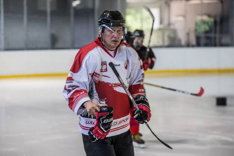 Ice Hockey. Polish Artists Hockey Team. Training. 19.06.2021