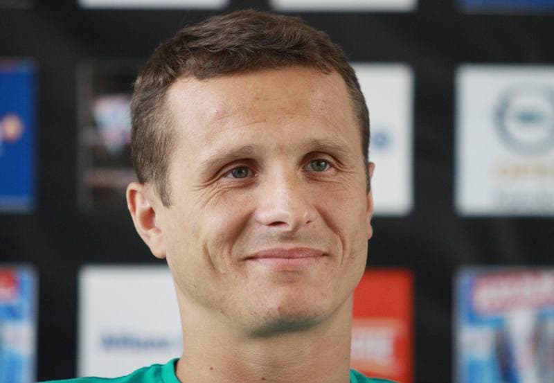 Football. Gornik Zabrze. Press Conference. 24.06.2010