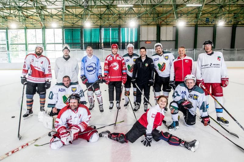Ice Hockey. Polish Artists Hockey Team. Training. 19.06.2021