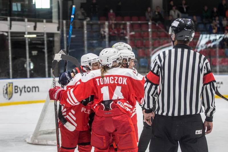 Ice Hockey. Women's Friendly Match. Poland - Slovakia. 28.08.2021