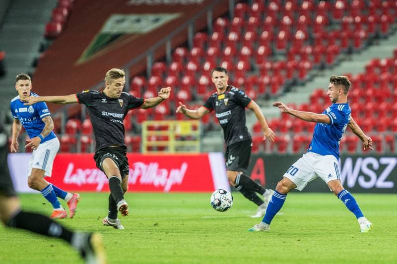 Football. Fortuna I Liga. GKS Tychy - Miedz Legnica. 13.08.2021