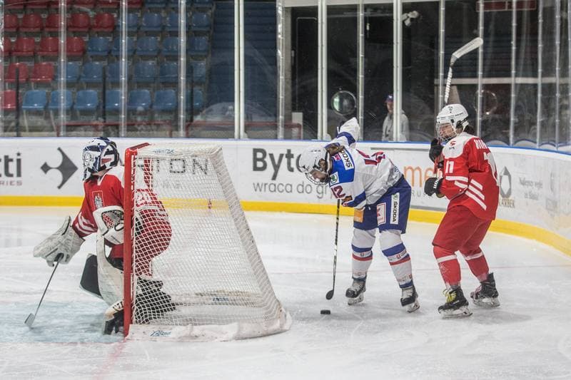 Ice Hockey. Women's Friendly Match. Poland - Slovakia. 28.08.2021