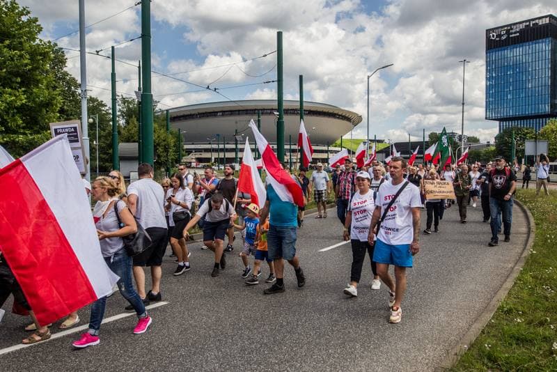 Slaski Marsz Wolnosci. Katowice. 07.08.2021