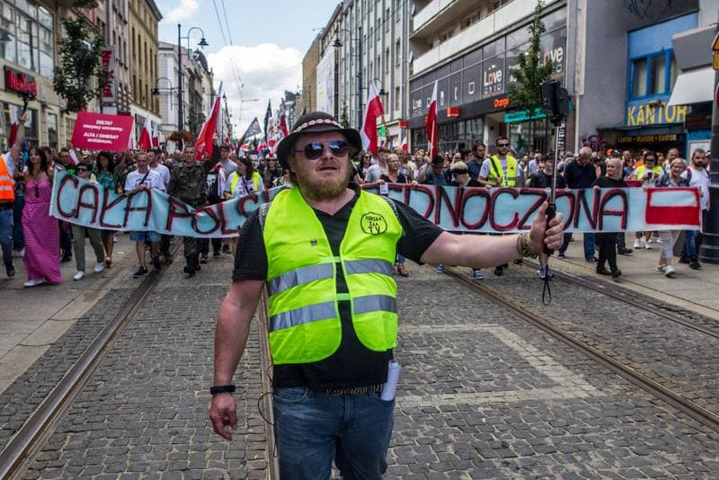 Slaski Marsz Wolnosci. Katowice. 07.08.2021