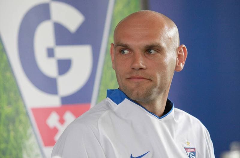 Football. Gornik Zabrze. Press Conference. 24.06.2010