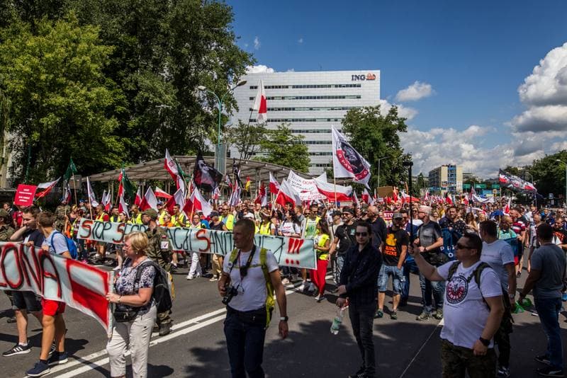 Slaski Marsz Wolnosci. Katowice. 07.08.2021