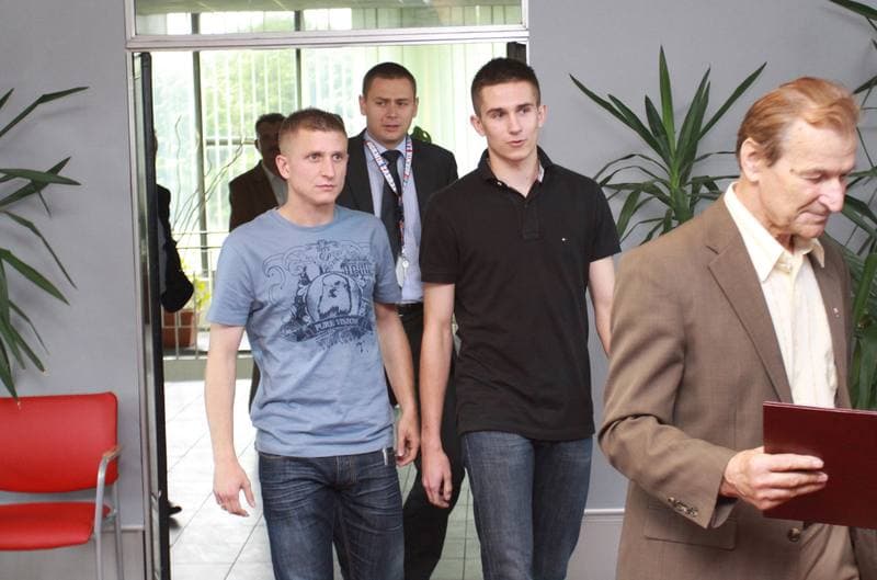 Football. Gornik Zabrze. Press Conference. 24.06.2010