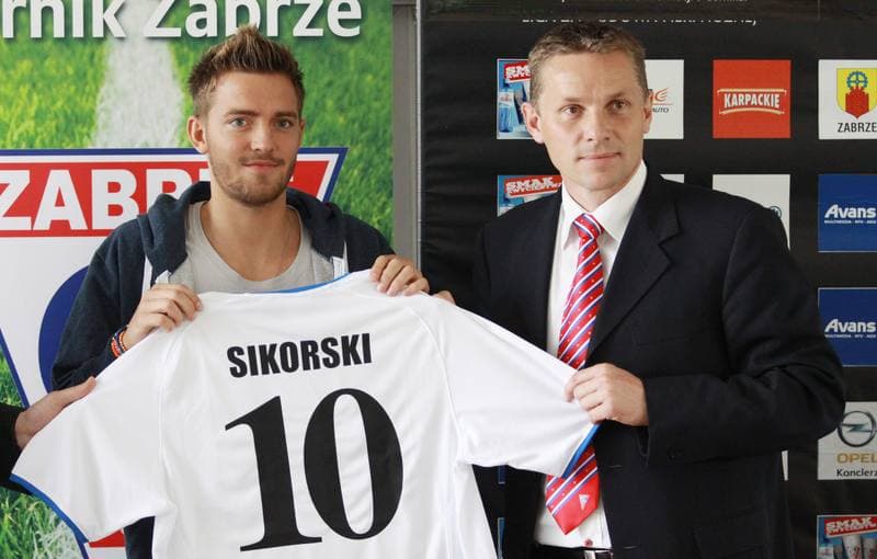 Football. Gornik Zabrze. Press Conference. 24.06.2010