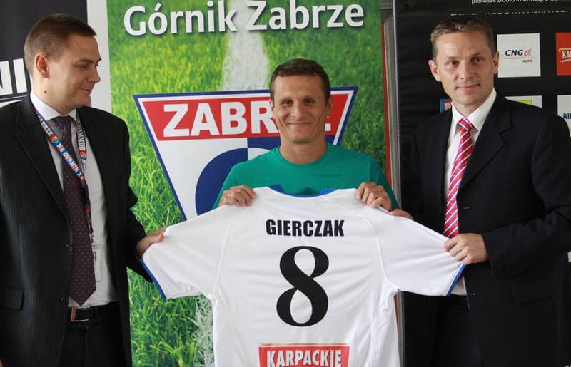 Football. Gornik Zabrze. Press Conference. 24.06.2010