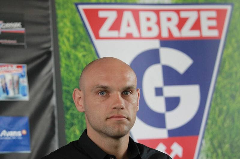 Football. Gornik Zabrze. Press Conference. 24.06.2010