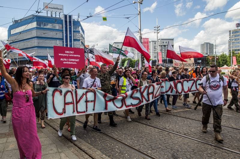 Slaski Marsz Wolnosci. Katowice. 07.08.2021