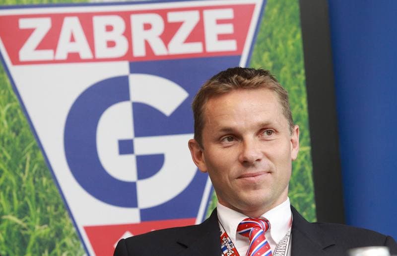 Football. Gornik Zabrze. Press Conference. 24.06.2010