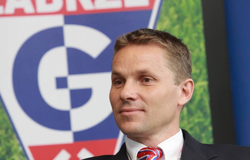 Football. Gornik Zabrze. Press Conference. 24.06.2010