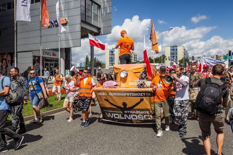 Slaski Marsz Wolnosci. Katowice. 07.08.2021