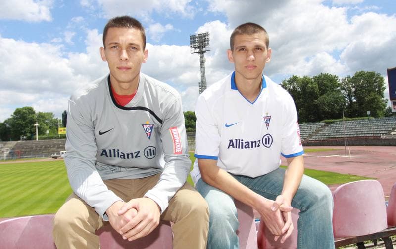 Football. Gornik Zabrze. Press Conference. 24.06.2010