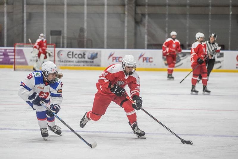 Ice Hockey. Women's Friendly Match. Poland - Slovakia. 28.08.2021