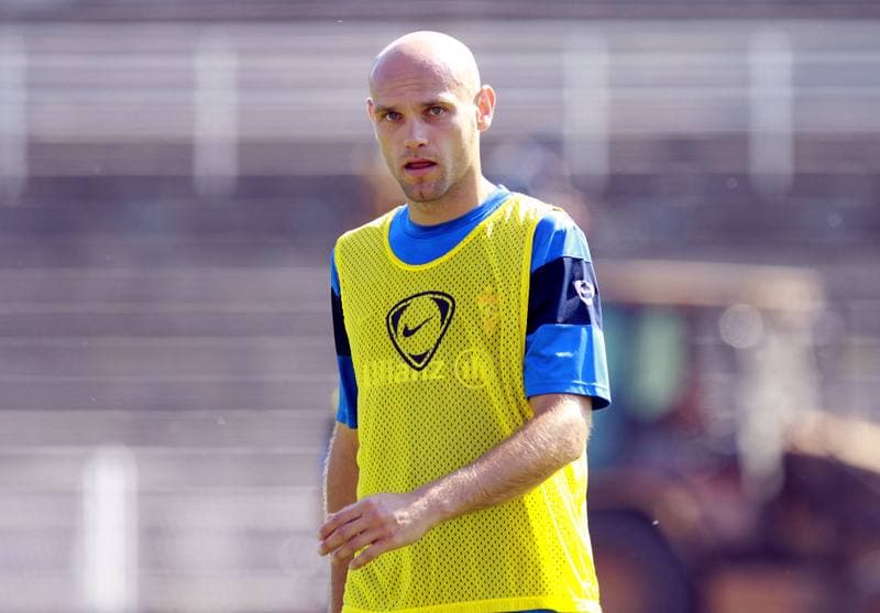 Football. Gornik Zabrze. Training. 07.01.2010