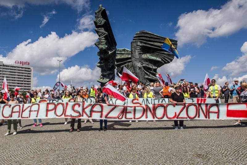 Slaski Marsz Wolnosci. Katowice. 07.08.2021
