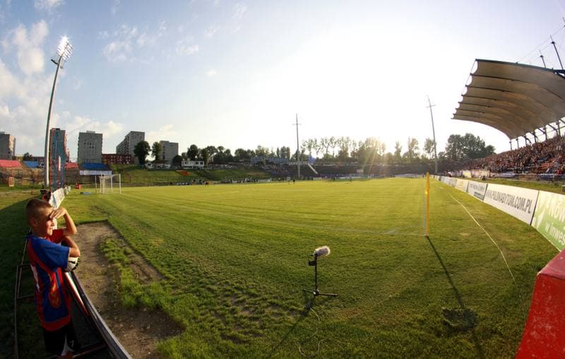 Football. Ekstraklasa. Polonia Bytom - Lechia Gdansk. 14.08.2010