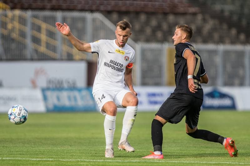Football. Fortuna I Liga. GKS 1962 Jastrzebie - Puszcza Niepolomice. 31.07.2021