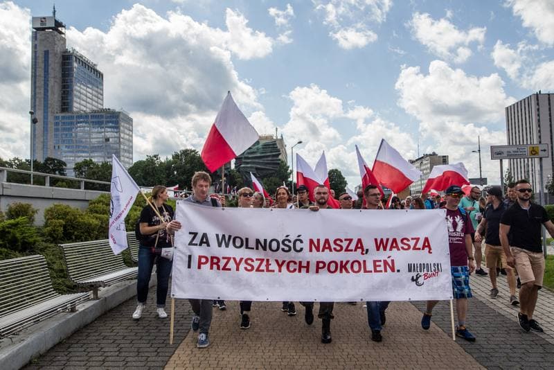 Slaski Marsz Wolnosci. Katowice. 07.08.2021