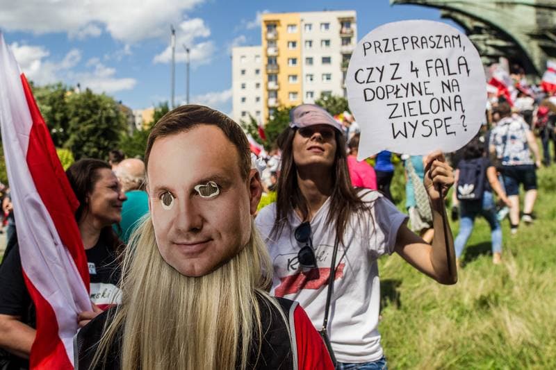 Slaski Marsz Wolnosci. Katowice. 07.08.2021