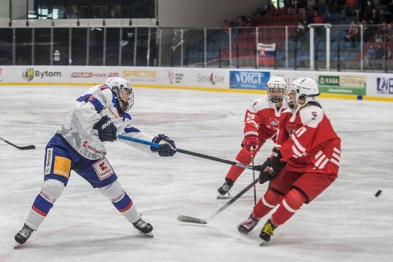 Ice Hockey. Women's Friendly Match. Poland - Slovakia. 28.08.2021