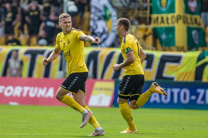 Football. Fortuna I Liga. GKS Katowice - Zaglebie Sosnowiec. 22.08.2021
