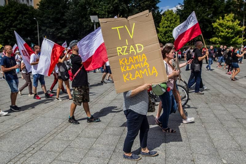 Slaski Marsz Wolnosci. Katowice. 07.08.2021