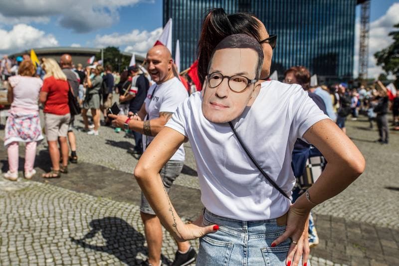 Slaski Marsz Wolnosci. Katowice. 07.08.2021