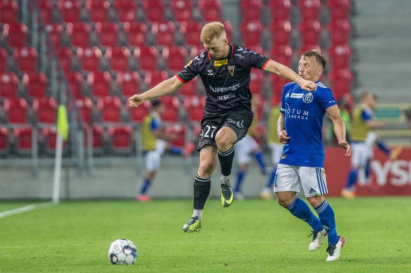 Football. Fortuna I Liga. GKS Tychy - Miedz Legnica. 13.08.2021