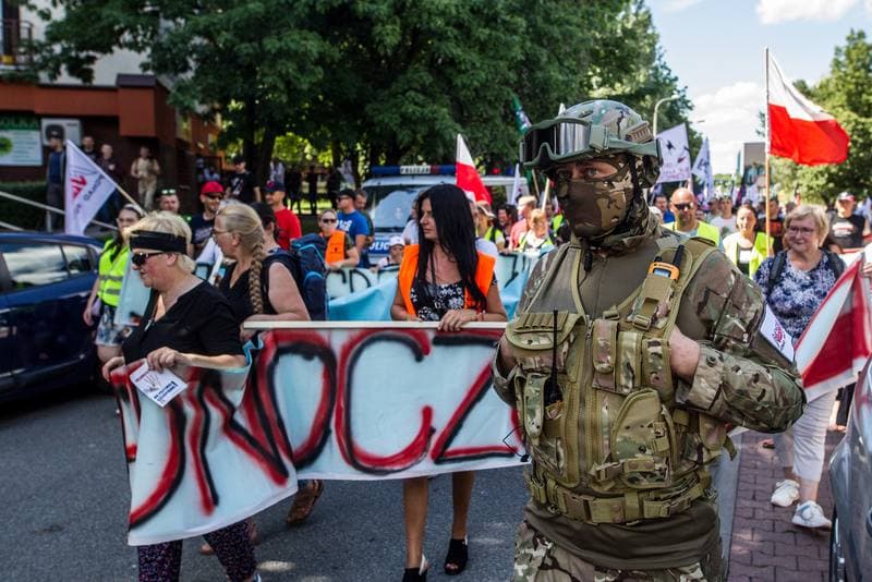 Slaski Marsz Wolnosci. Katowice. 07.08.2021