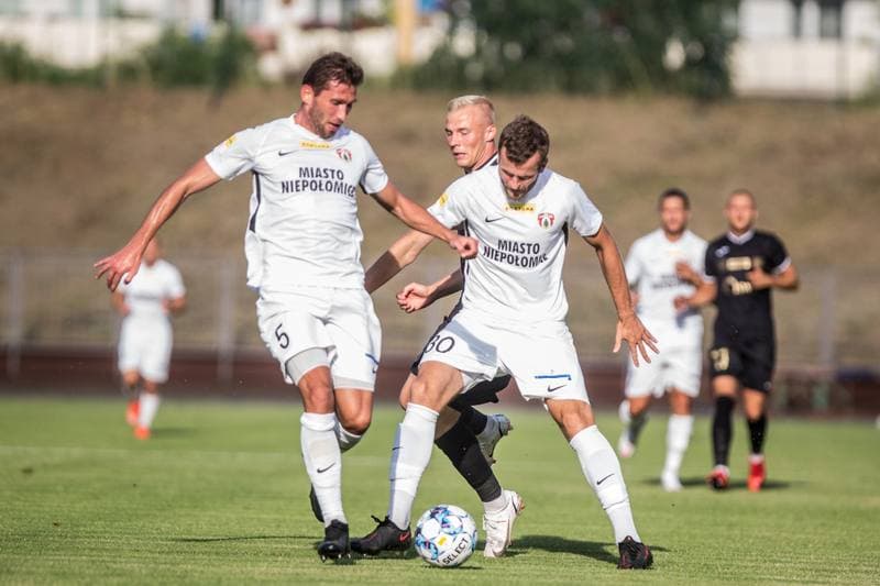Football. Fortuna I Liga. GKS 1962 Jastrzebie - Puszcza Niepolomice. 31.07.2021