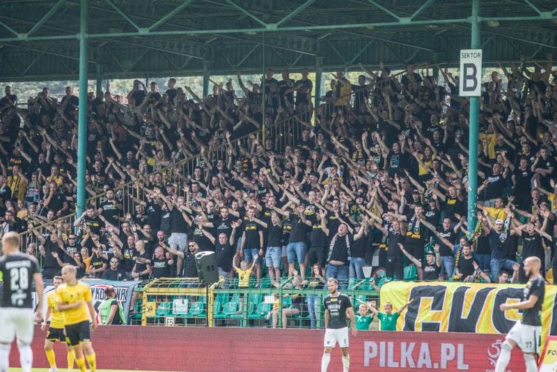 Football. Fortuna I Liga. GKS Katowice - Zaglebie Sosnowiec. 22.08.2021