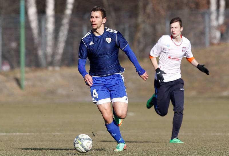 Football. Piast Gliwice. LZS Piotrowka. 10.02.2014