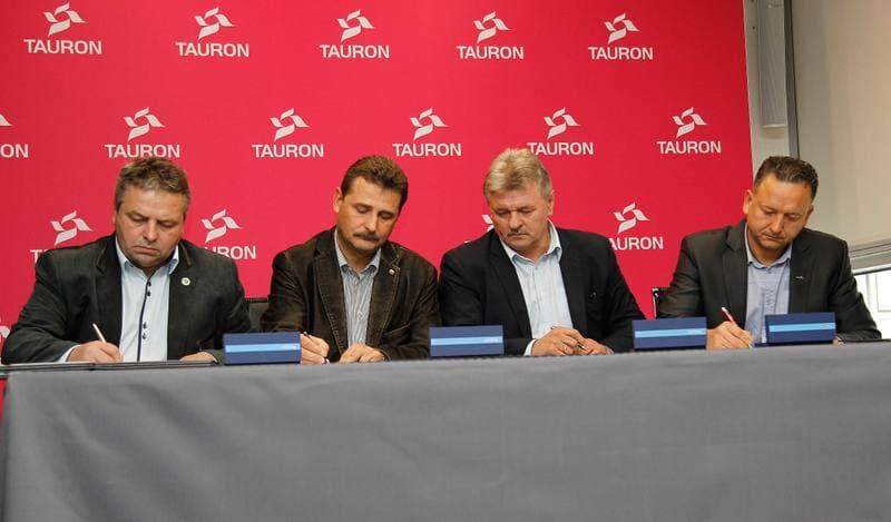 Mining. Tauron. Press Conference. 19.10.2015