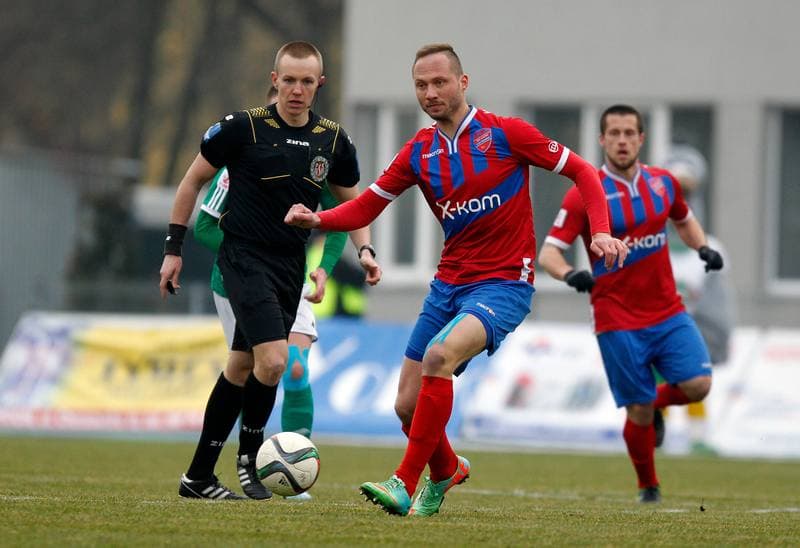 Football. II Liga. Radomiak Radom - Rakow Czestochowa. 05.03.2016