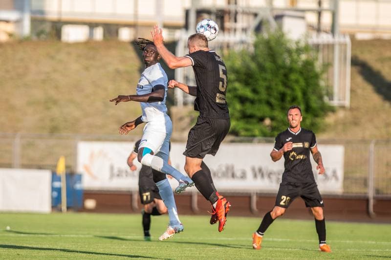 Football. Fortuna I Liga. GKS 1962 Jastrzebie - Puszcza Niepolomice. 31.07.2021