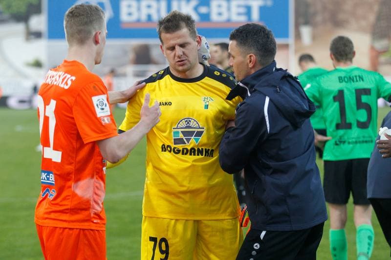 Football. Ekstraklasa. Termalica Bruk-Bet Nieciecza - Gornik Leczna. 30.04.2016
