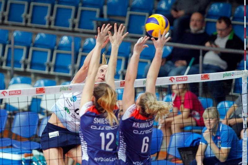 Volleyball. Orlen Liga. MKS Dabrowa Gornicza - Palac Bydgoszcz. 18.12.2016