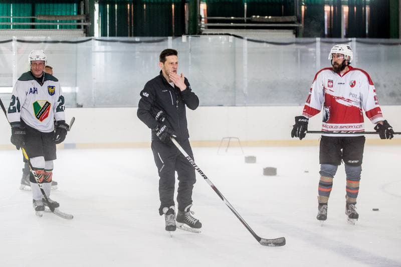 Ice Hockey. Polish Artists Hockey Team. Training. 19.06.2021