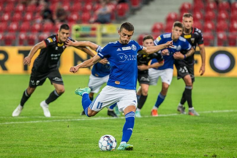 Football. Fortuna I Liga. GKS Tychy - Miedz Legnica. 13.08.2021