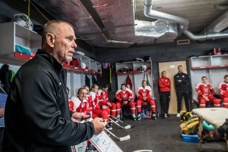 Ice Hockey. Women's Friendly Match. Poland - Slovakia. 28.08.2021