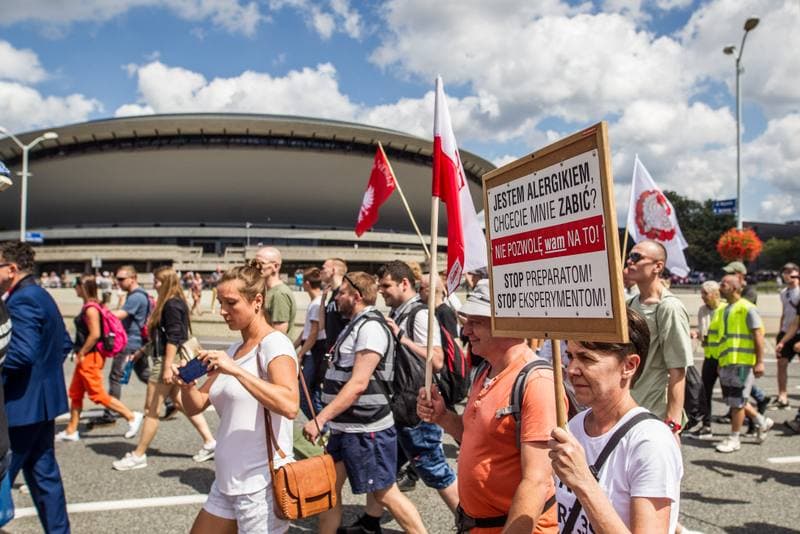 Slaski Marsz Wolnosci. Katowice. 07.08.2021