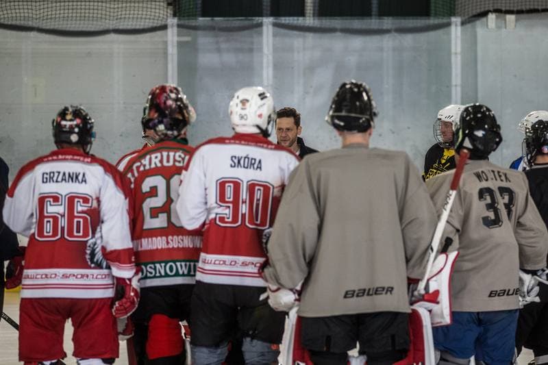 Ice Hockey. Polish Artists Hockey Team. Training. 19.06.2021