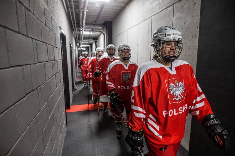 Ice Hockey. Women's Friendly Match. Poland - Slovakia. 28.08.2021