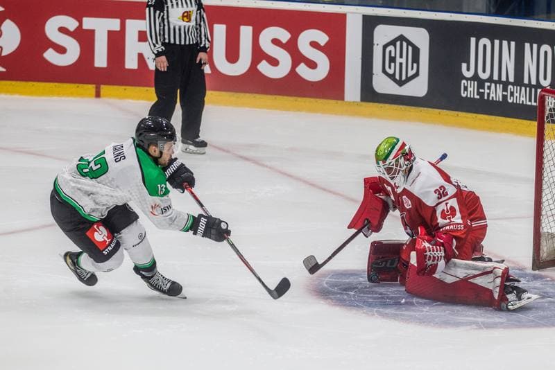 Ice Hockey. Champions Hockey League. JKH GKS Jastrzebie - HC Bolzano. 03.09.2021