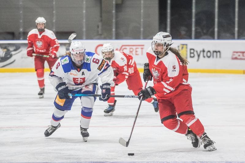 Ice Hockey. Women's Friendly Match. Poland - Slovakia. 28.08.2021