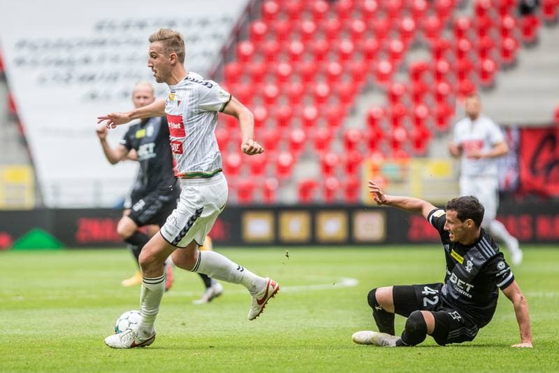 Football. Fortuna I Liga. GKS Tychy - LKS Lodz. 13.06.2021