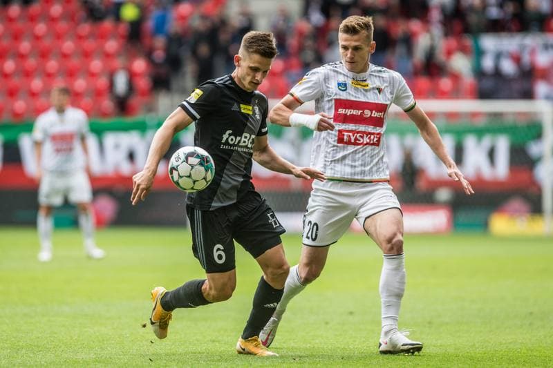 Football. Fortuna I Liga. GKS Tychy - LKS Lodz. 13.06.2021